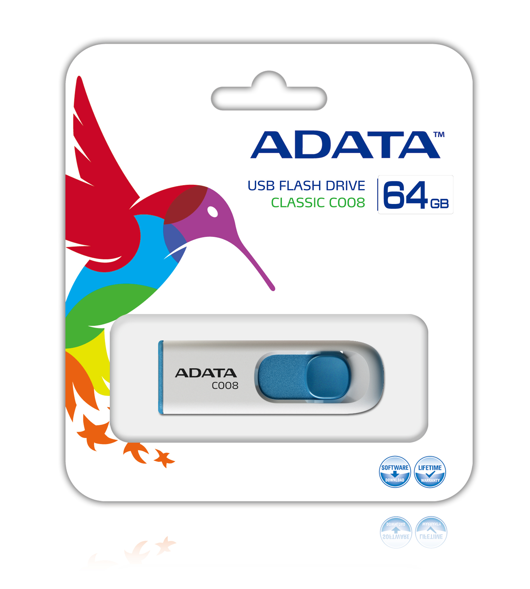 ADATA Classic Series C008 - USB-Flash-Laufwerk, Ansicht 2