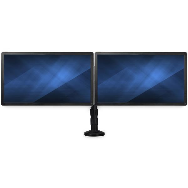 StarTech.com Dual-Monitor-Arm Halterung - Für bis zu 27-Zoll-Monitore - Flaches Design, Ansicht 2