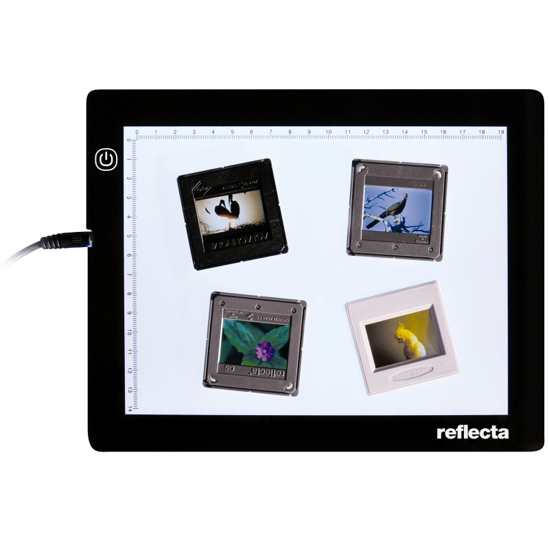 Reflecta LED Light Pad A5 Super Slim - Schwarz - Einzelbilderrahmen - 19 x 14 cm - Rechteckig - LED - Gleichstrom, Ansicht 3