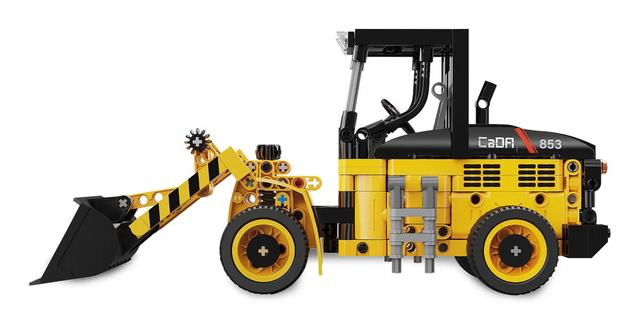 JAMARA CaDA Radlader Bricks gelb 8+, Ansicht 4