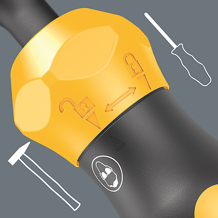 Wera Kraftform Kompakt 900 Set 1 - Handhalter mit Bitset, Ansicht 3