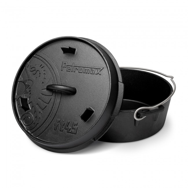 Petromax ft4.5-t - 3,5 l - Schwarz - Eisenguss - 310 mm - 270 mm - 146 mm, Ansicht 2