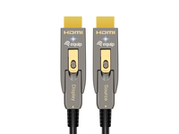Equip HDMI HS Ethernet 2.1 D/A D-AOC 8K/60Hz grau - Kabel - Digital/Display/Video