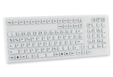 GETT TKG-106-IP68-WHITE - Tastatur - USB - TL: Deutsch, QWERTZ, Ansicht 2