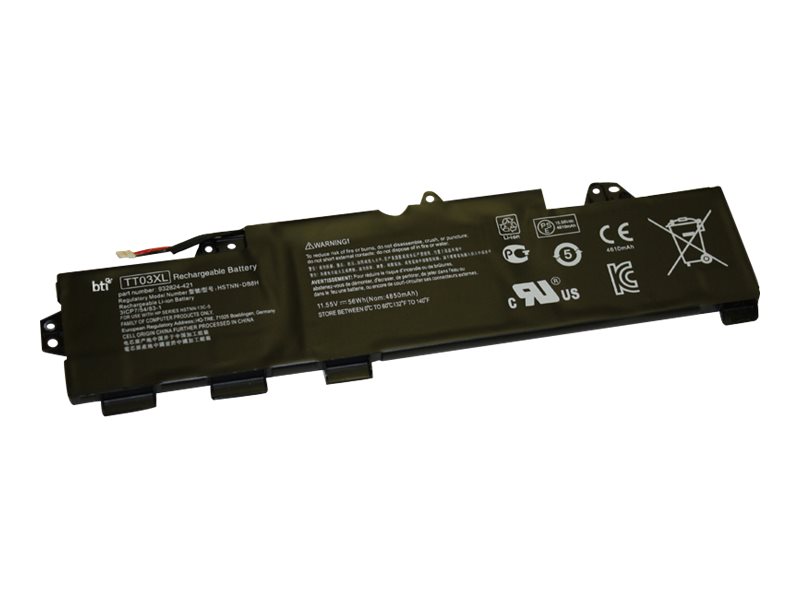 BTI Laptop-Batterie - Lithium-Polymer - 4 Zellen