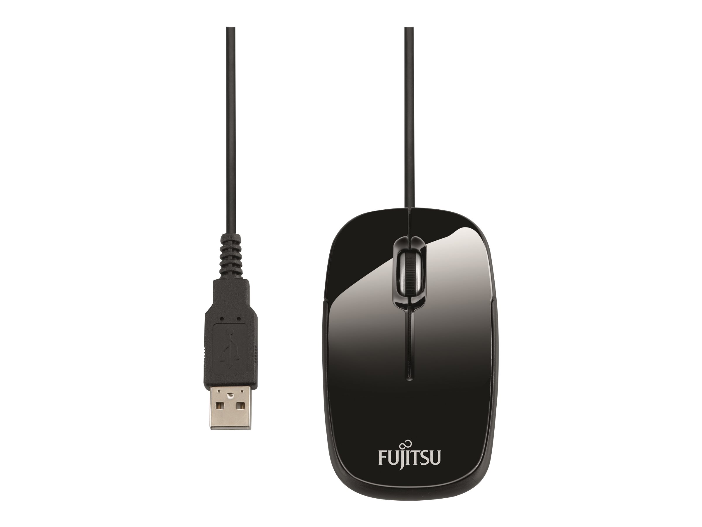 Fujitsu M420NB - Maus - rechts- und linkshändig - optisch - 3 Tasten - kabelgebunden