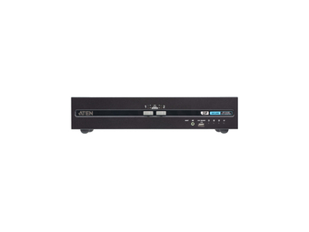 ATEN USB - DP Dual Display Secure KVM Switc - KVM-Umschalter - 2-Port