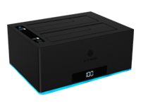 RaidSonic ICY-Box Docking- & Klonstation IcyBox 2,5 Zoll& 3,5 Zoll SATA, USB3.0 TypeA