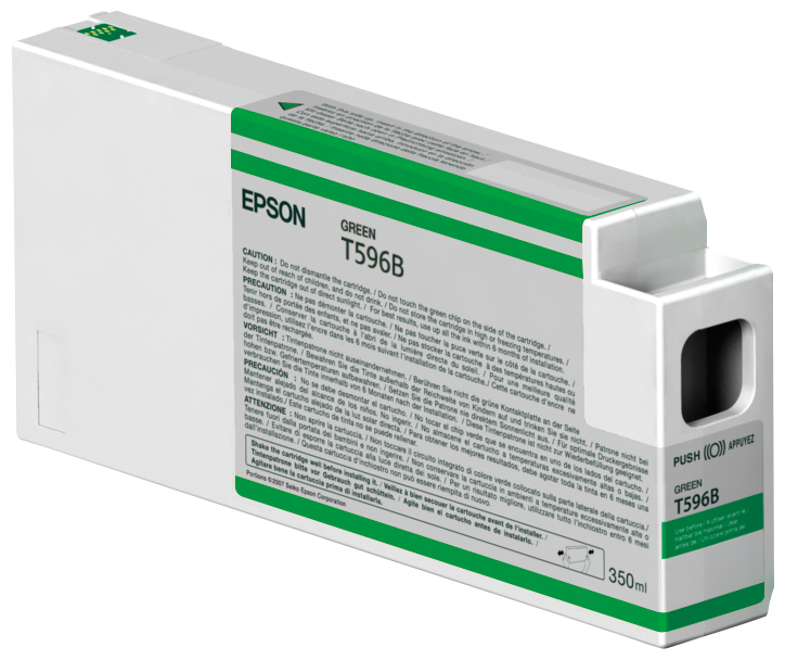 Epson Singlepack Green T596B00 UltraChrome HDR, 350 ml, Tinte auf Pigmentbasis, 350 ml, 1 Stück(e)