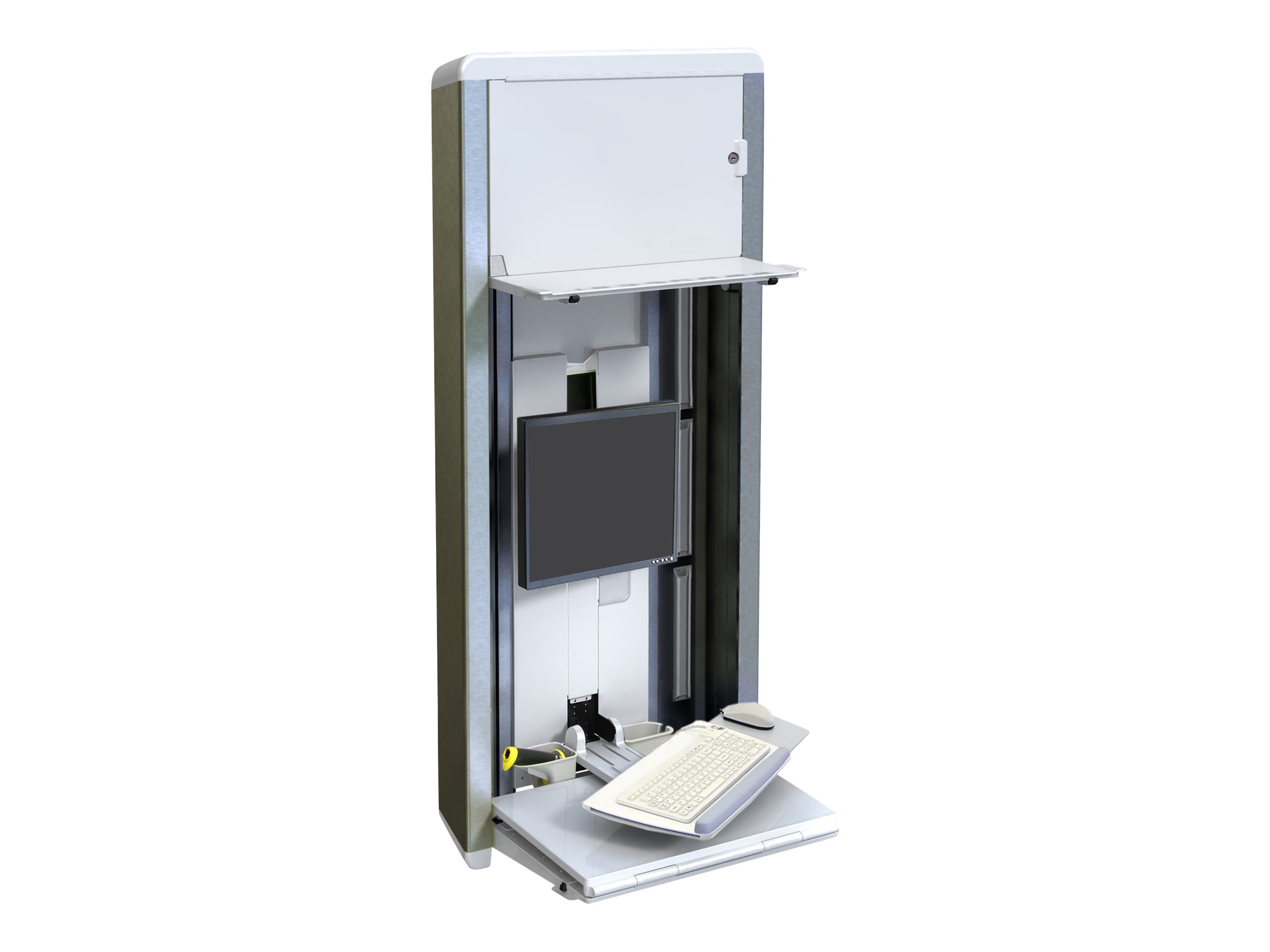 Ergotron StyleView VL - PC-Gehäusesystem - geeignet für Wandmontage - 55.9 cm (22)