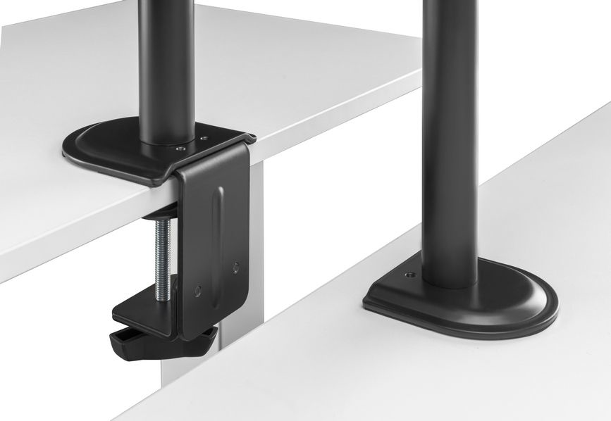 Equip Befestigungskit - neigbar - für 4 LCD-Anzeigen - Kunststoff, Metall - Schwarz - 43.2-81.3 cm (17-32), Ansicht 4