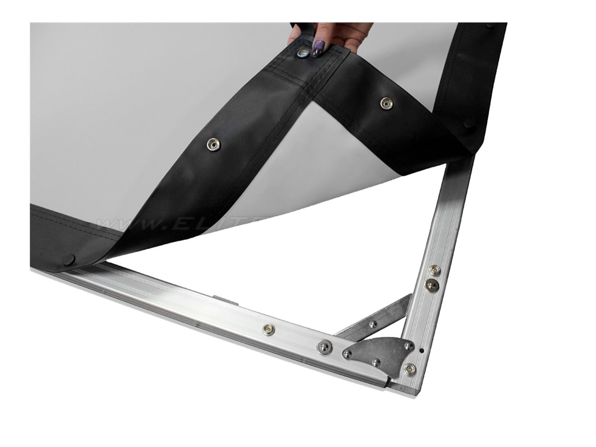 Elite Screens Yard Master 2 Series OMS120H2 120" Projektionsleinwand Weiß, Silber