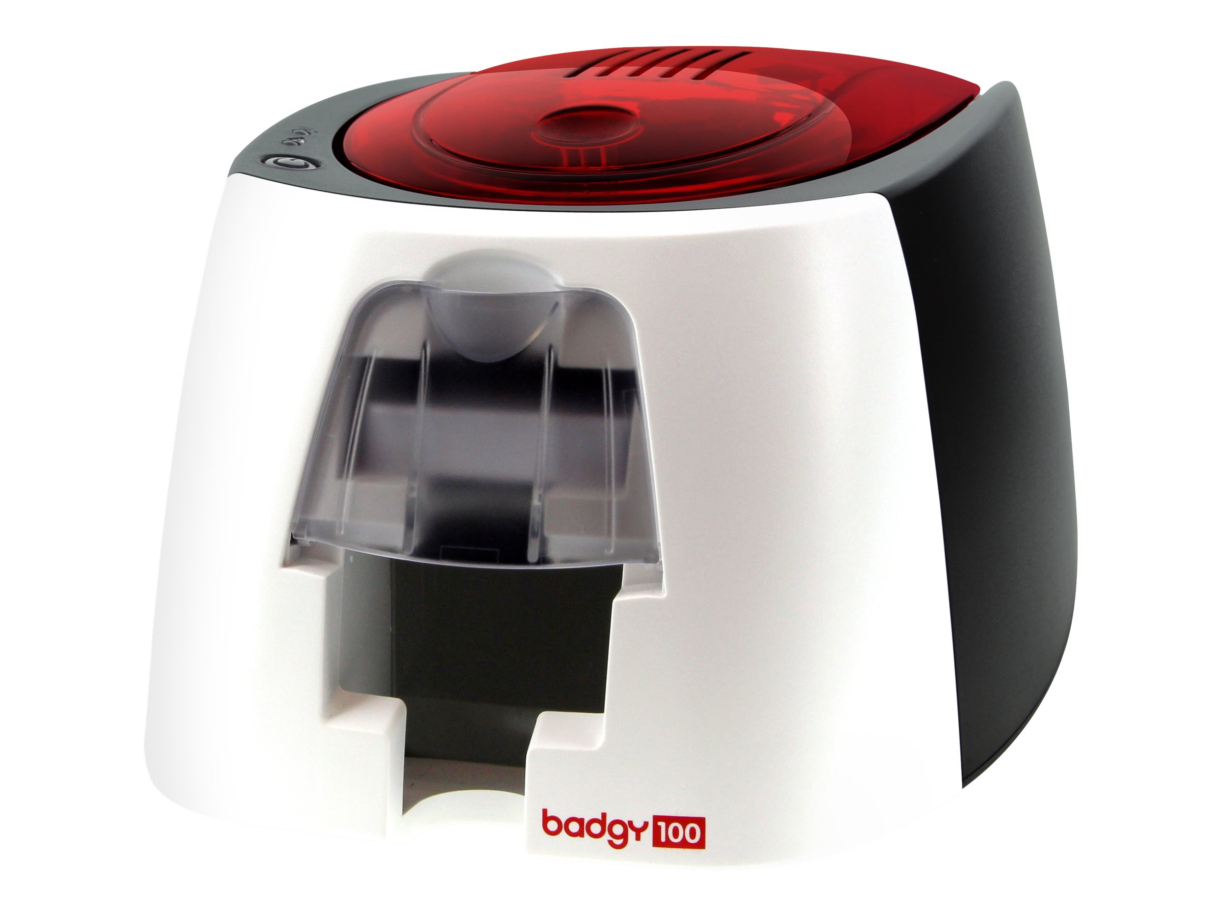 Evolis Badgy 100 - Plastikkartendrucker - Farbe - Thermosublimation/thermische Übertragung - CR-80 Card (85.6 x 54 mm), Ansicht 3