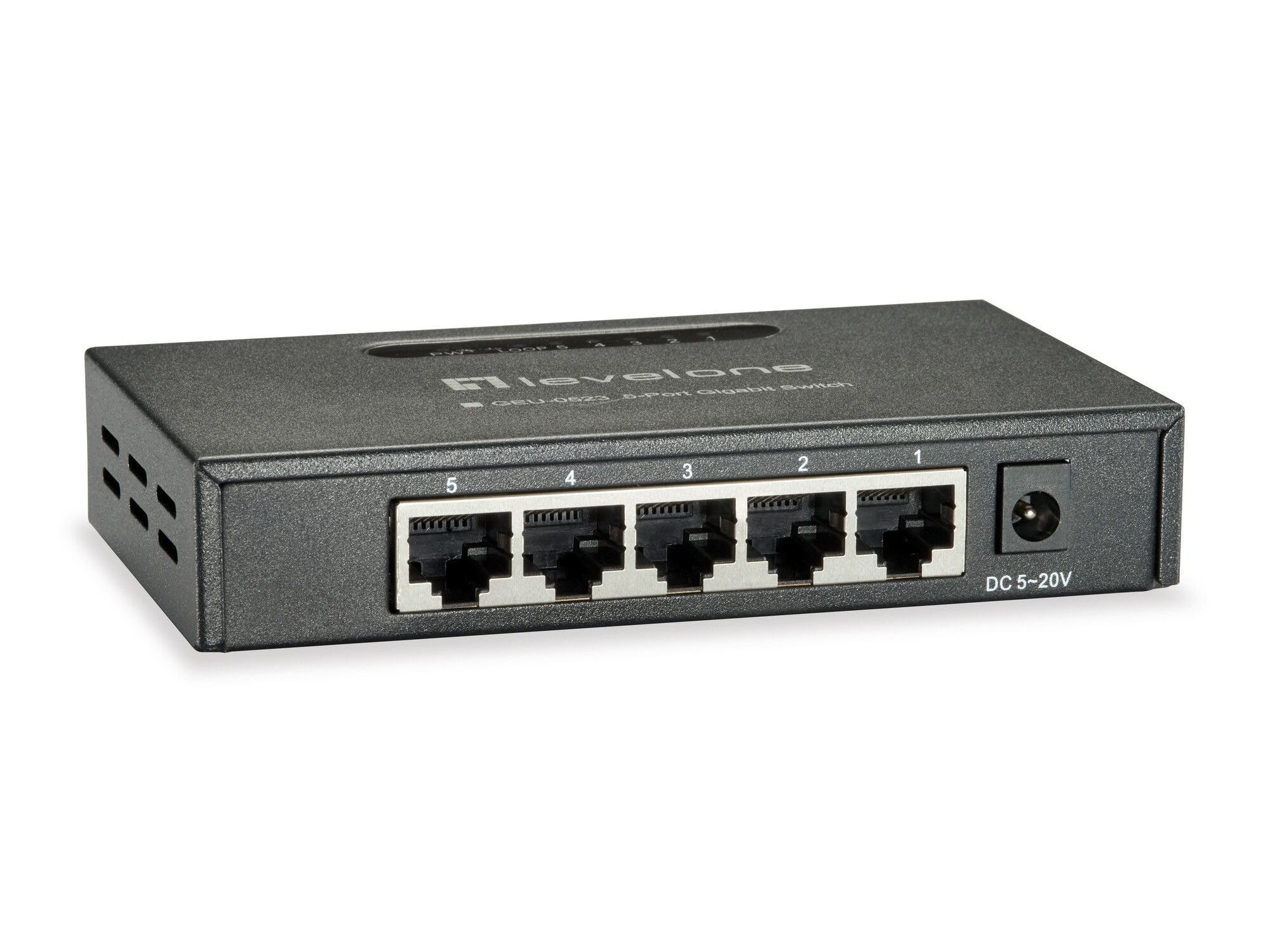 LevelOne GEU-0523 - Switch - unmanaged - 5 x 10/100/1000, Ansicht 2