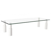 Techly Universal Ablagetisch aus Glas 580 x 210 x 130 mm