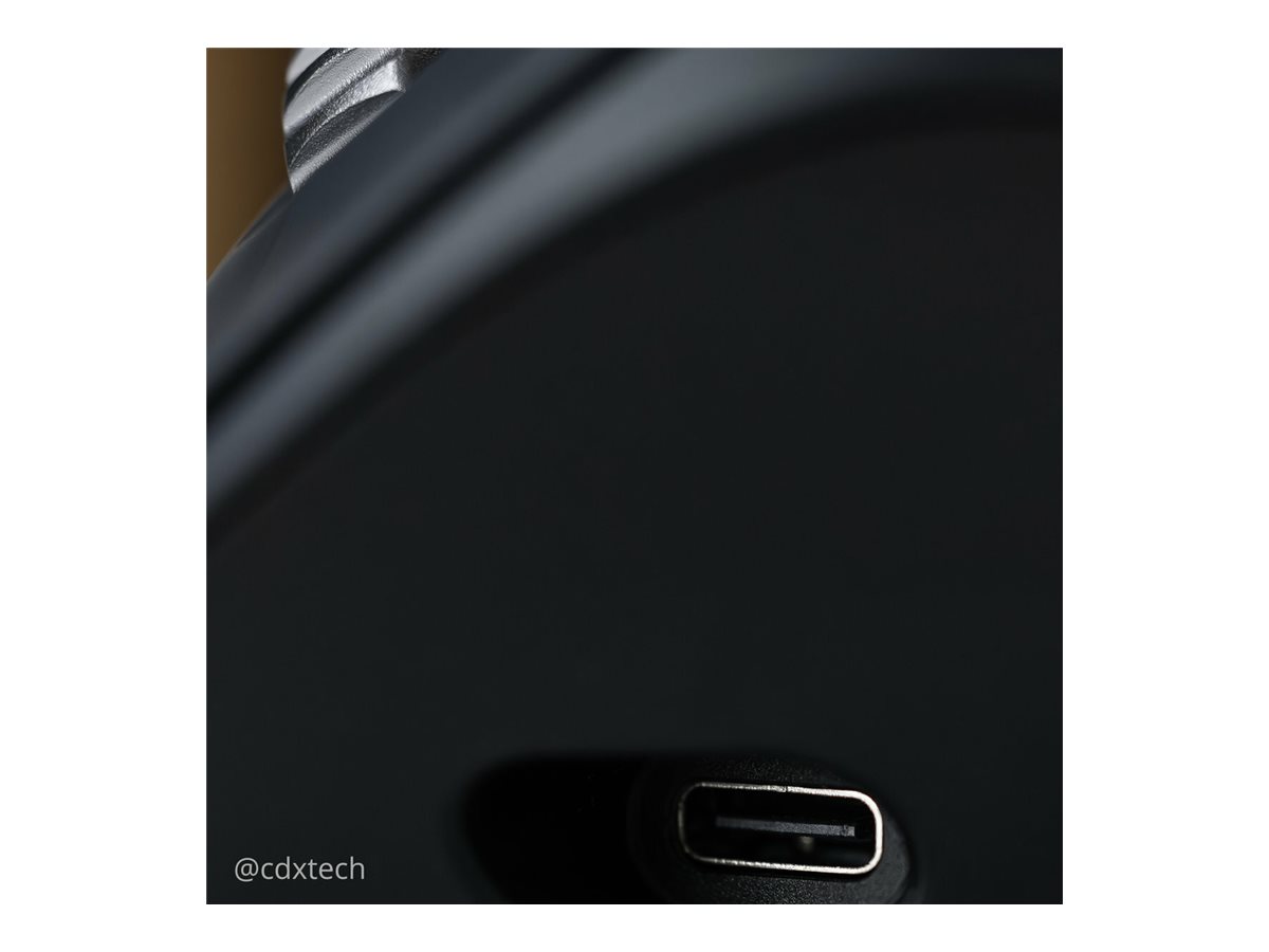 Kensington Pro Fit Ergo TB550 Trackball EQ - Trackball - ergonomisch - optisch - 9 Tasten - kabellos - 2.4 GHz Bluetooth - kabelloser Empfänger (USB)