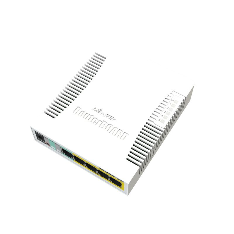 MikroTik RouterBOARD RB260GSP - Switch - managed - 1 x 10/100/1000 (PoE), Ansicht 2