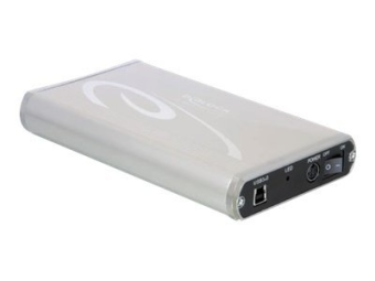 Delock 3.5 External Enclosure SATA HDD to USB 3.0 - Speichergehäuse - 3.5 (8.9 cm)