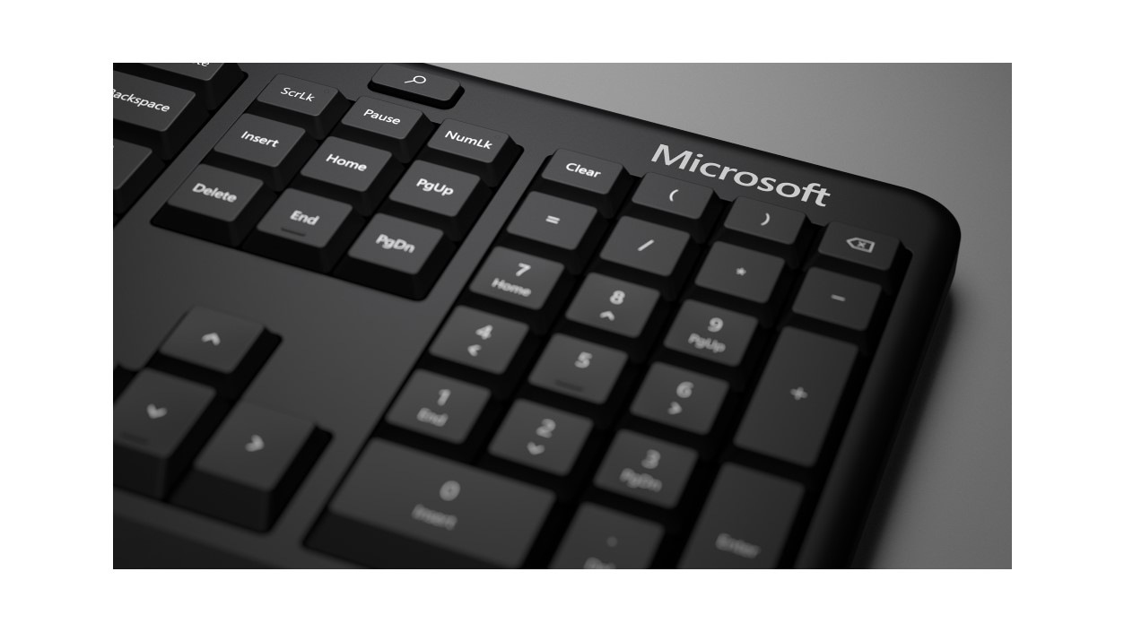 Microsoft Ergonomic Keyboard - Tastatur - USB - TL: Französisch, AZERTY, Ansicht 4