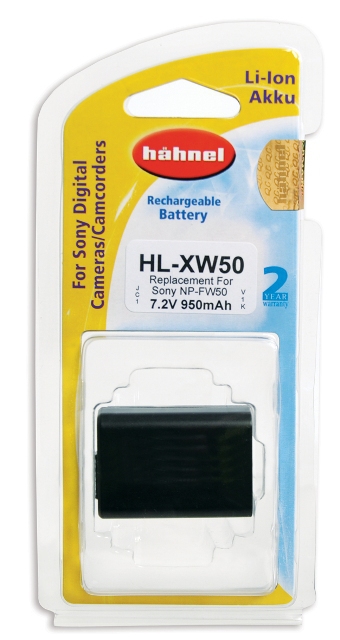 Hähnel HL-XW50 - Batterie - Li-Ion - 950 mAh, Ansicht 2