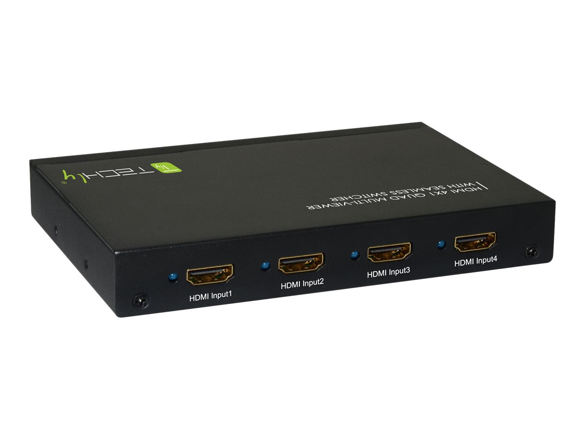 Techly HDMI 4x1 Multi-viewer with seamless switcher, Ansicht 3