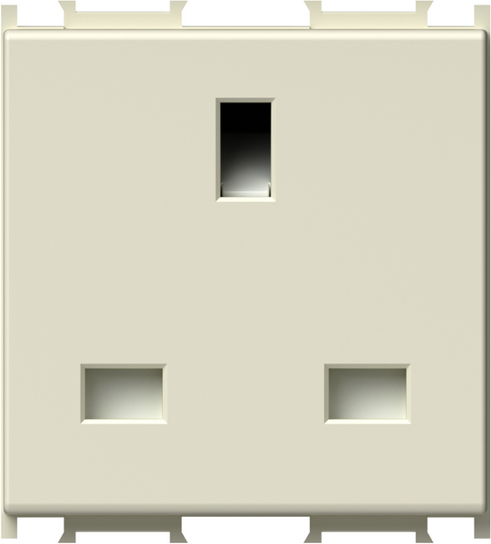 TEM Serie Modul Steckdosen SOCKET BRITISH BS 1363-2+KS2P+, Ansicht 2