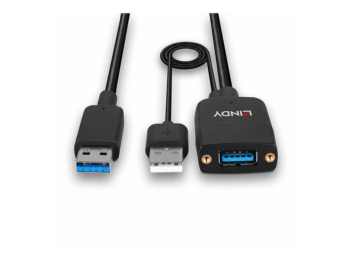 Lindy Hybrid - USB-Verlängerungskabel - USB Typ A (M), Ansicht 3