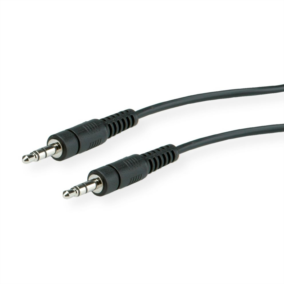 ROLINE Audiokabel - Stereo Mini-Klinkenstecker männlich zu Stereo Mini-Klinkenstecker männlich, Ansicht 2