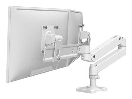 Ergotron LX Pro - Befestigungskit (Dual Direct Arm) - für 2 LCD-Displays - Aluminium - weiß - bis zu 68,6 cm (27 Zoll), Ansicht 2