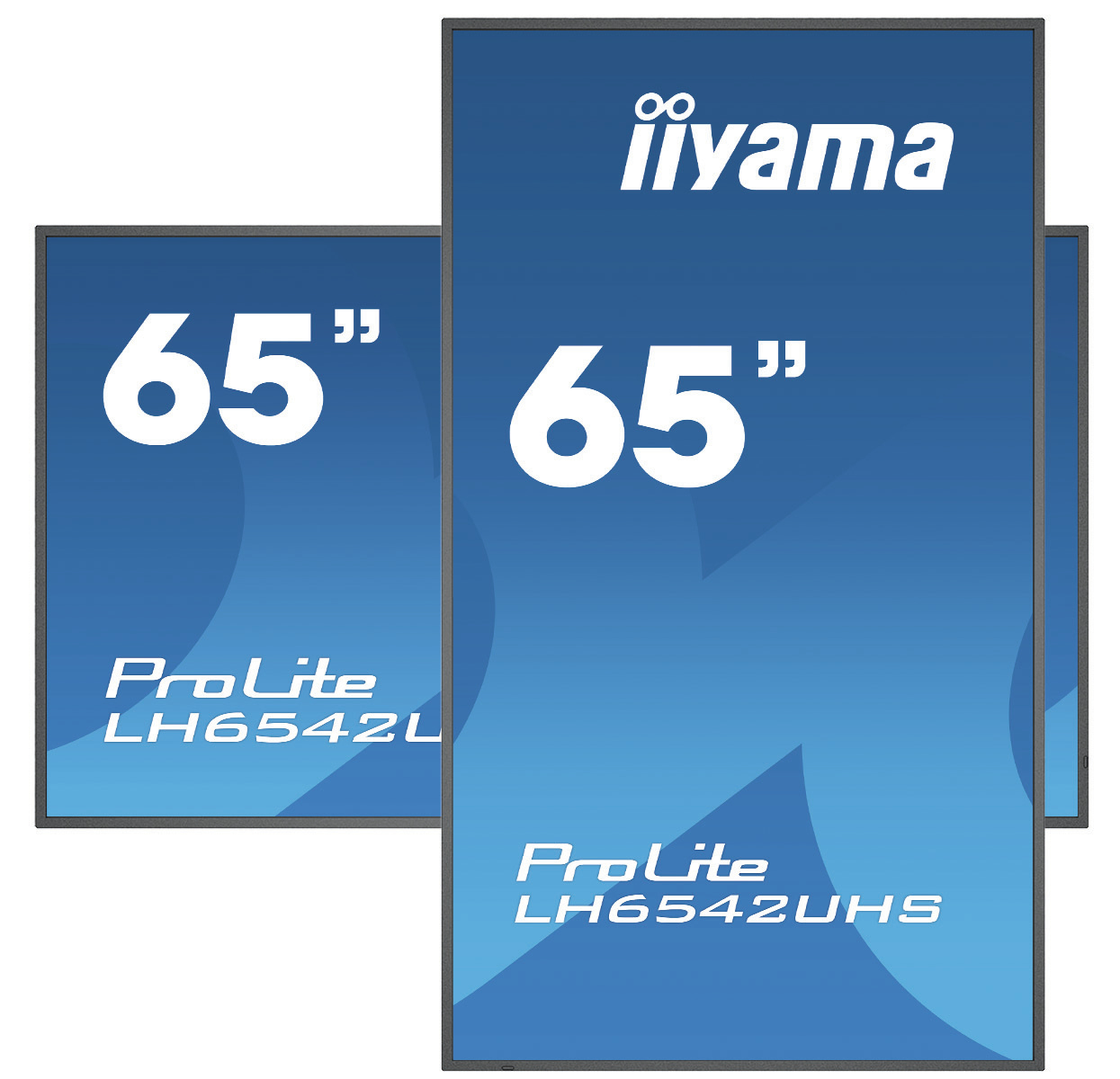 Iiyama LH6542UHS-B3 - 163,8 cm (64.5 Zoll) - IPS - 3840 x 2160 Pixel - 500 cd/m² - 4K Ultra HD - 9 ms