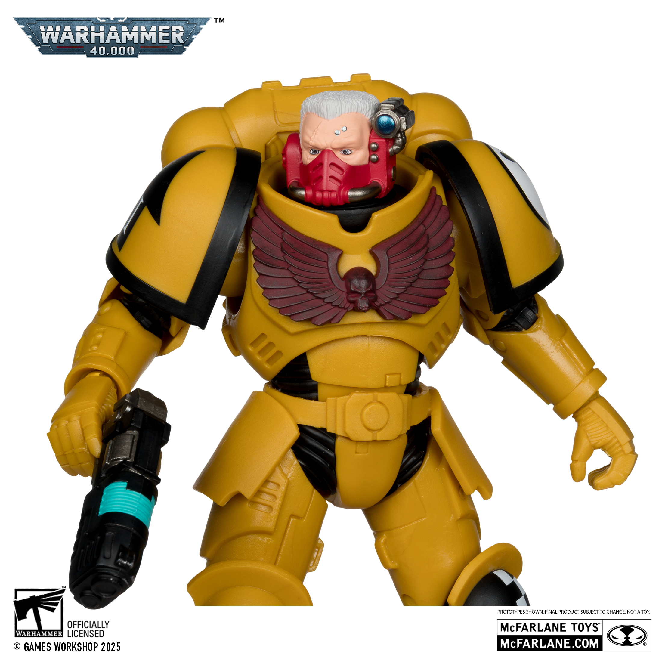 MCFARLANE Warhammer Intercessor Sergeant Figur 7in, Ansicht 2