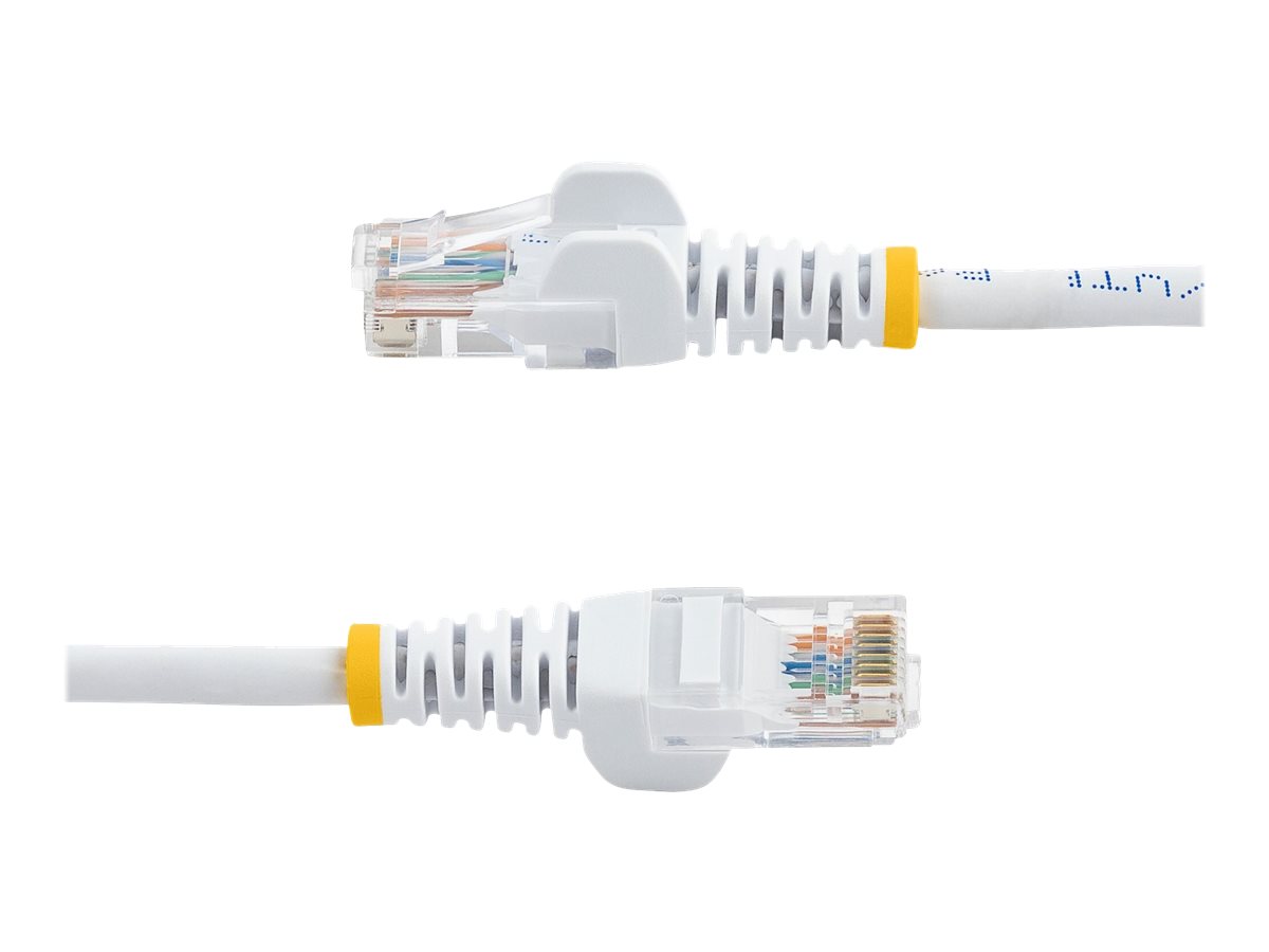 StarTech.com 1m Cat5e RJ45 UTP Netzwerkkabel Snagless - Cat 5e Patchkabel - Weiß - Stecker / Stecker - Patch-Kabel - RJ-45 (M)