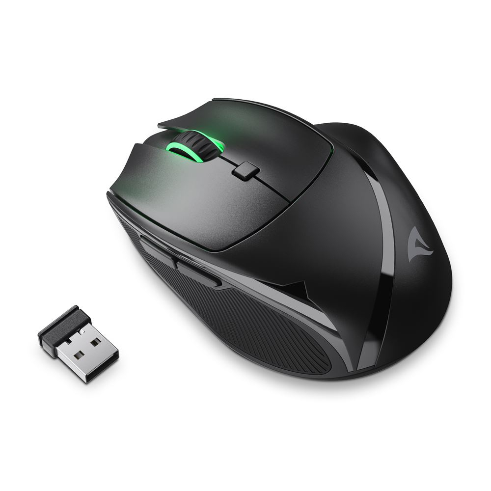 Sharkoon OfficePal M25W schwarz - Maus - Maus - 4.000 dpi, Ansicht 4