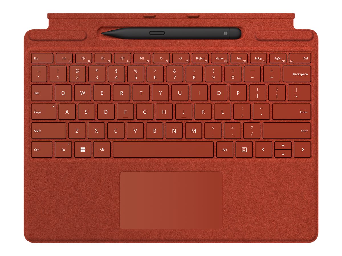 Microsoft Surface Pro Sign. Keyboard+Slim Pen 2 Poppy Red (8X8-00025)