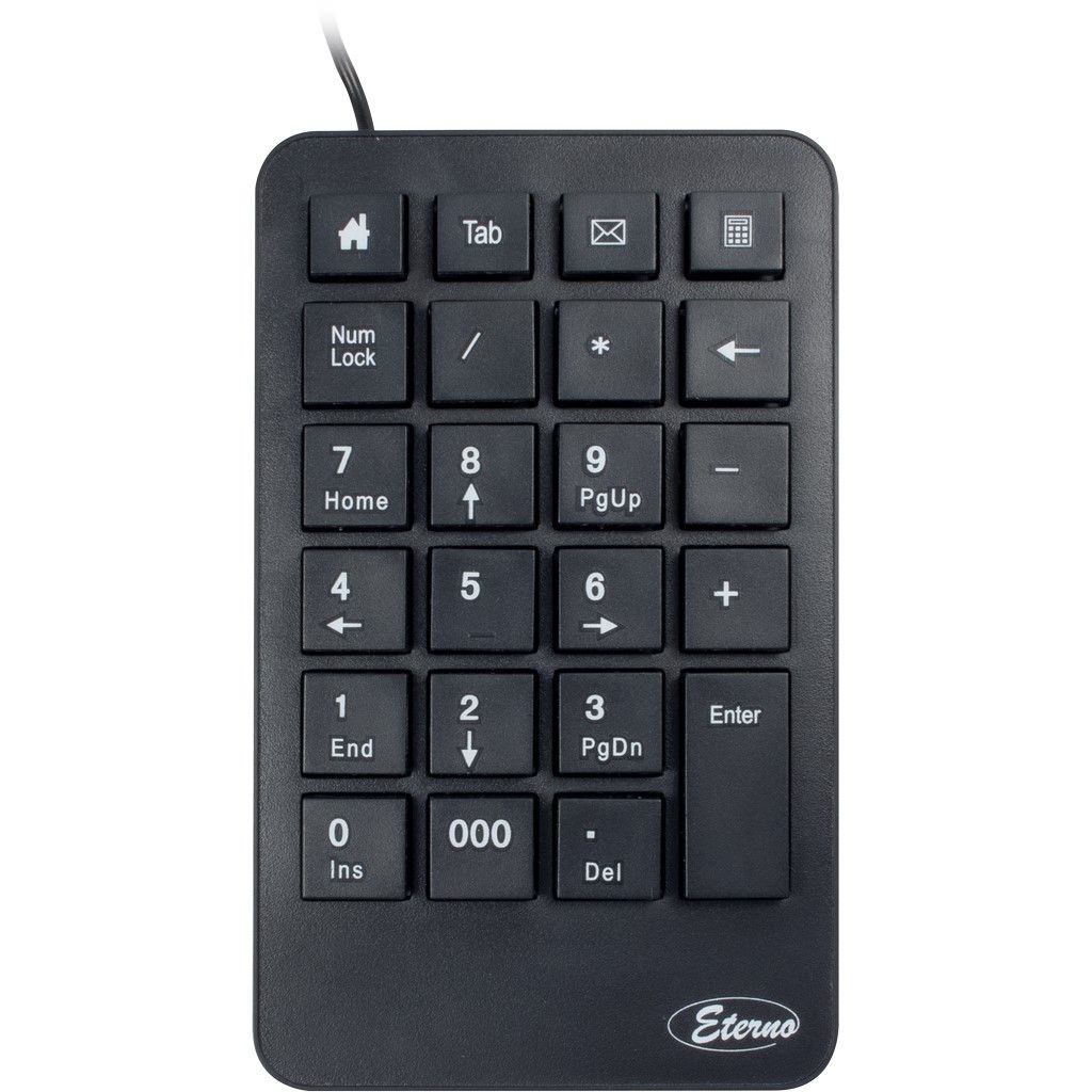 Inter-Tech Eterno KB-120 - Tastenfeld - USB - retail, Ansicht 4