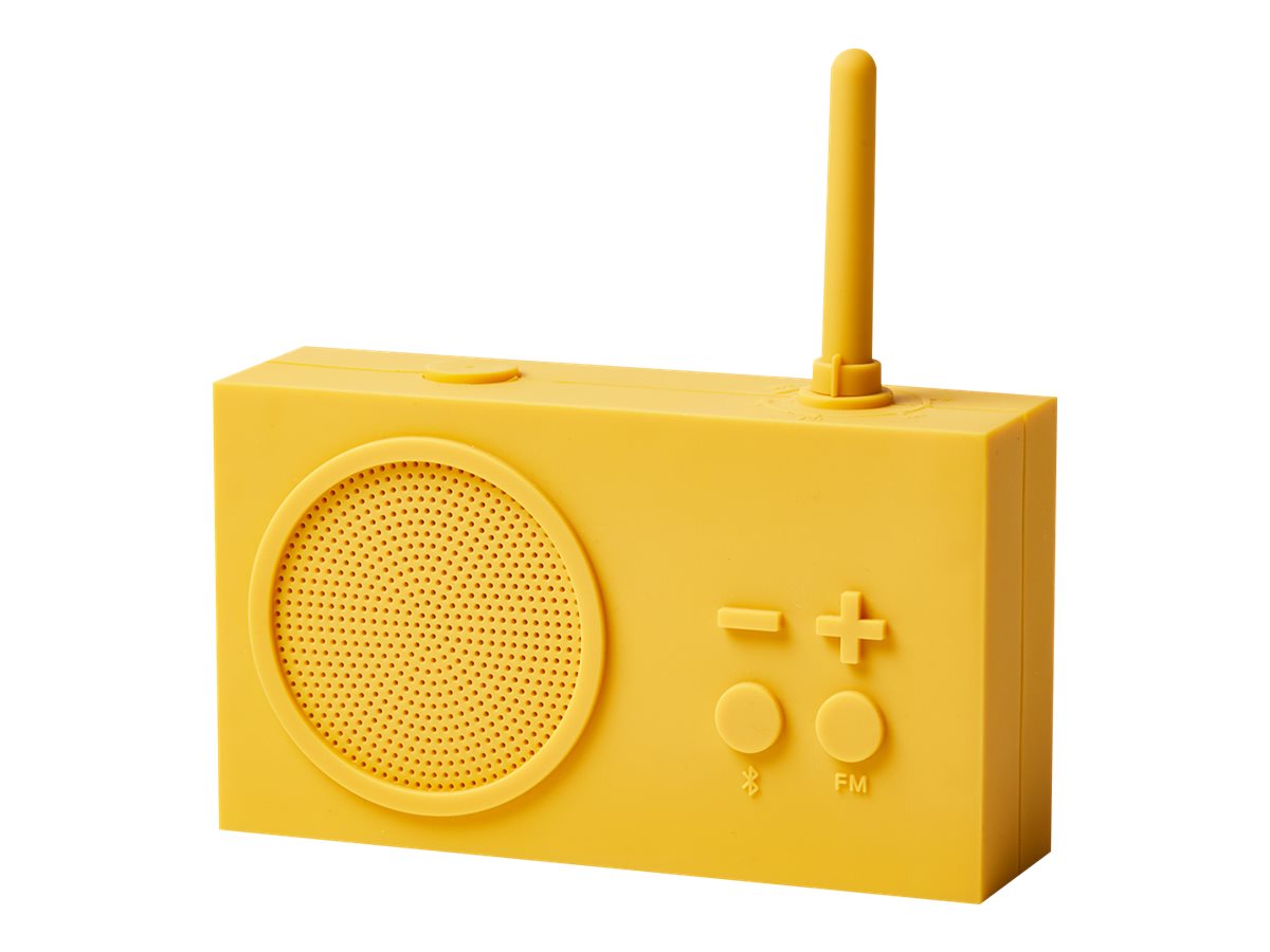 LEXON Tykho 3 - Duschradio - 3 Watt - Gelb von LumaTech