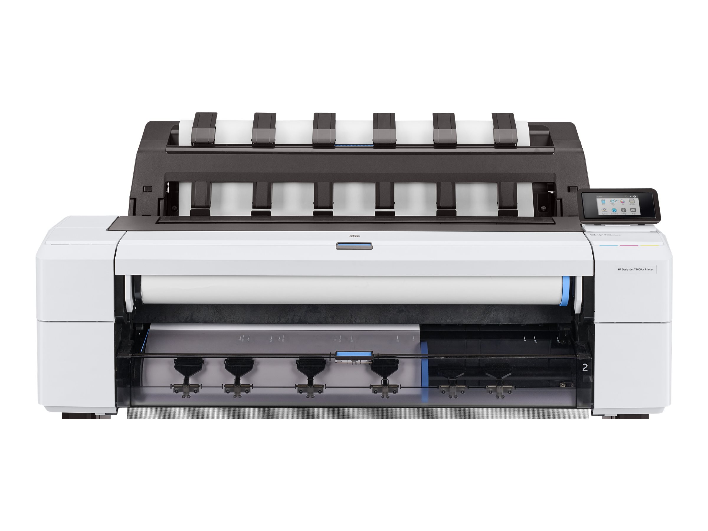 HP DesignJet T1600dr PostScript - 914 mm (36") Großformatdrucker - Farbe - Tintenstrahl - Rolle (91,4 cm x 91,4 m), 914 x 1219 mm - 2400 x 1200 dpi