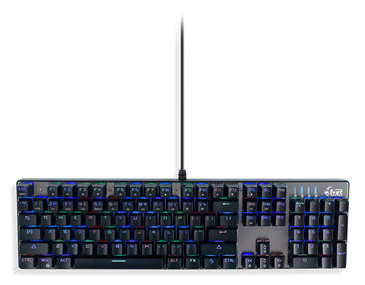 MEDIARANGE Gaming-Tastatur 14 Farbmodi - Tastatur - 104 Tasten - TL: UK, QWERTY, Ansicht 2