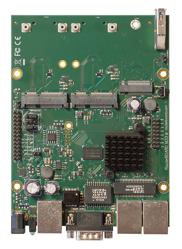 MikroTik RouterBOARD RBM33G - Router 1GbE - intern, Ansicht 3