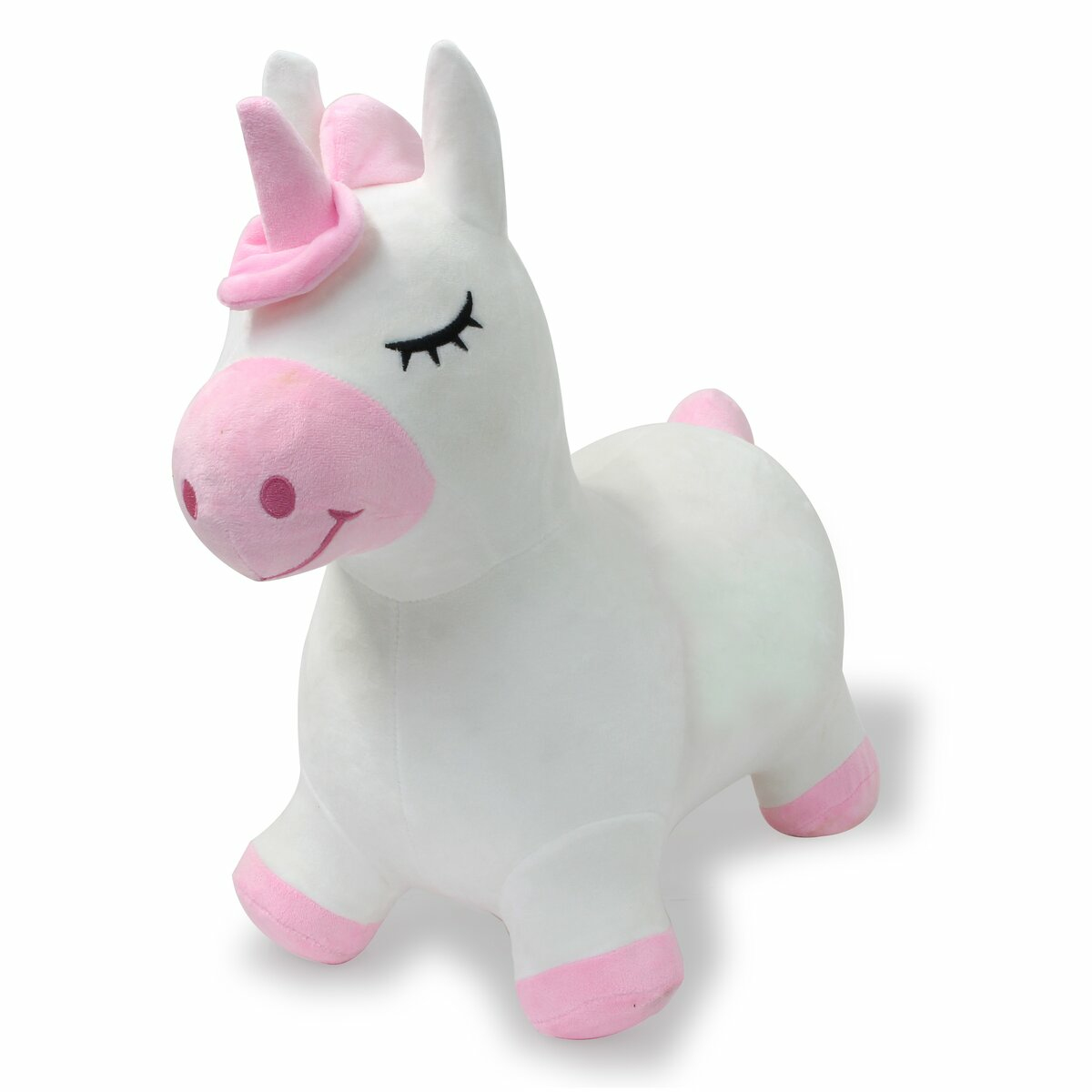 JAMARA Hüpftier Einhorn mit Plüschbezug und Pumpe, Ansicht 4