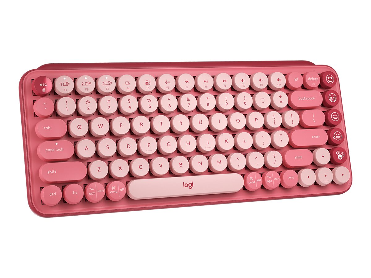 Logitech POP Keys - Tastatur - kabellos - Bluetooth LE Bluetooth 5.1