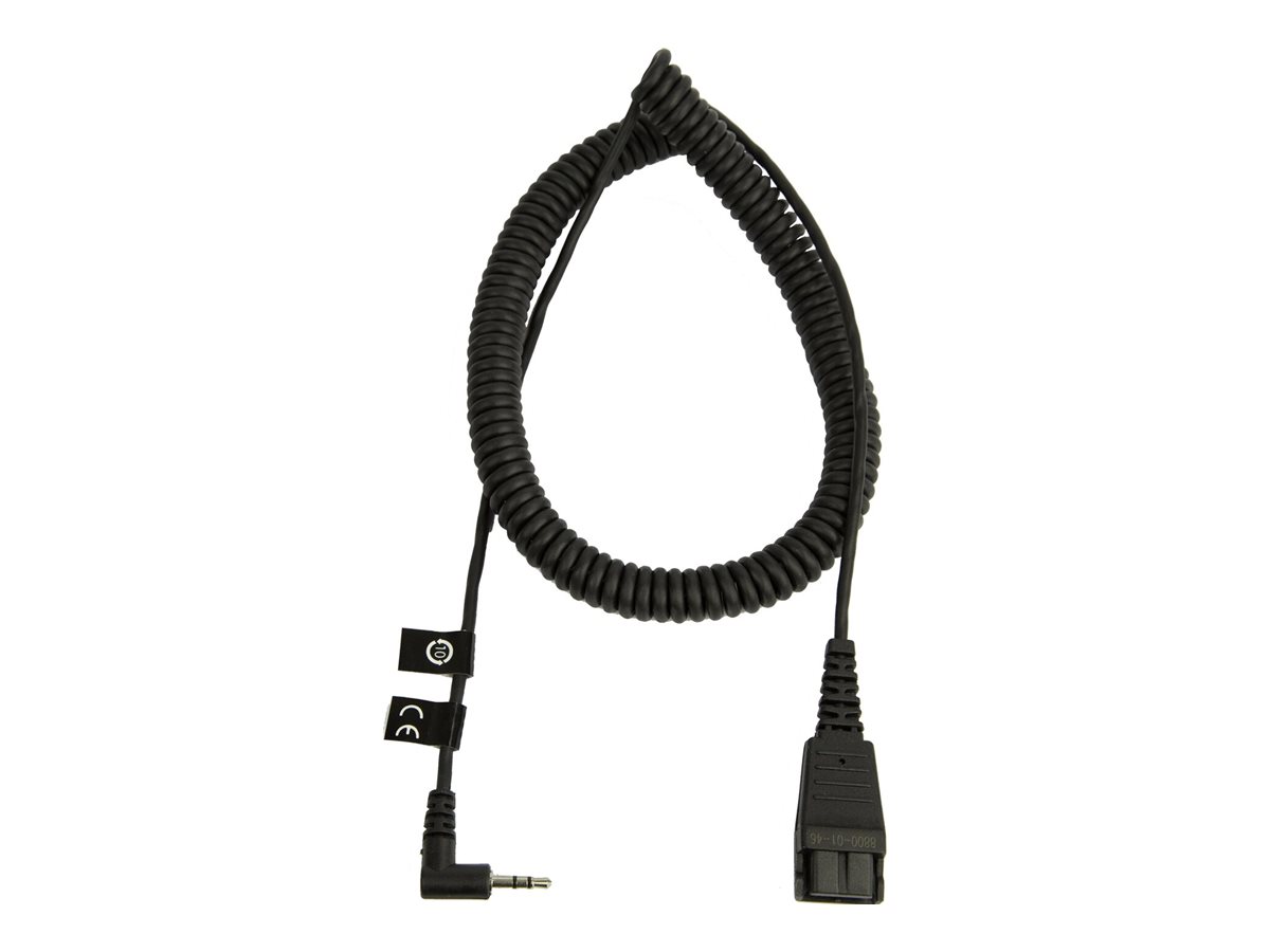 Jabra Headset-Kabel - Mikro-Stecker männlich zu Quick Disconnect männlich