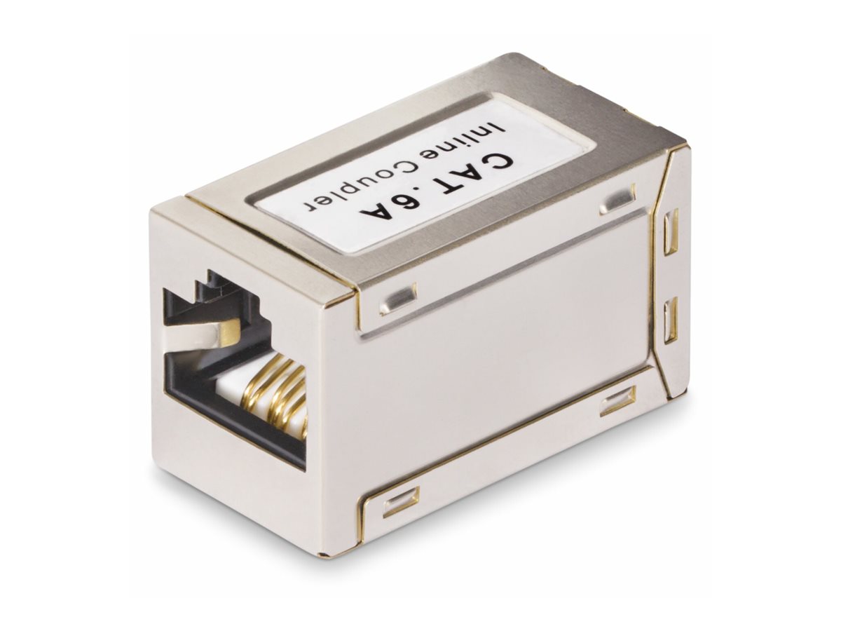 StarTech.com Shielded RJ45 Coupler, Inline Cat6a Coupler, F/F - Netzwerkkoppler - RJ-45 (W), Ansicht 4