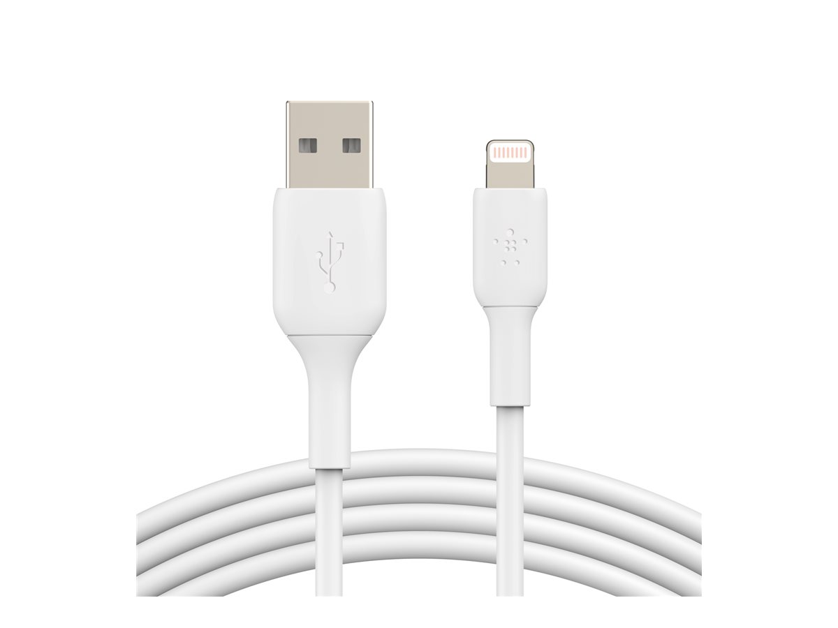 Belkin BOOST CHARGE - Lightning-Kabel - Lightning männlich zu USB männlich - 1 m - weiß, Ansicht 5