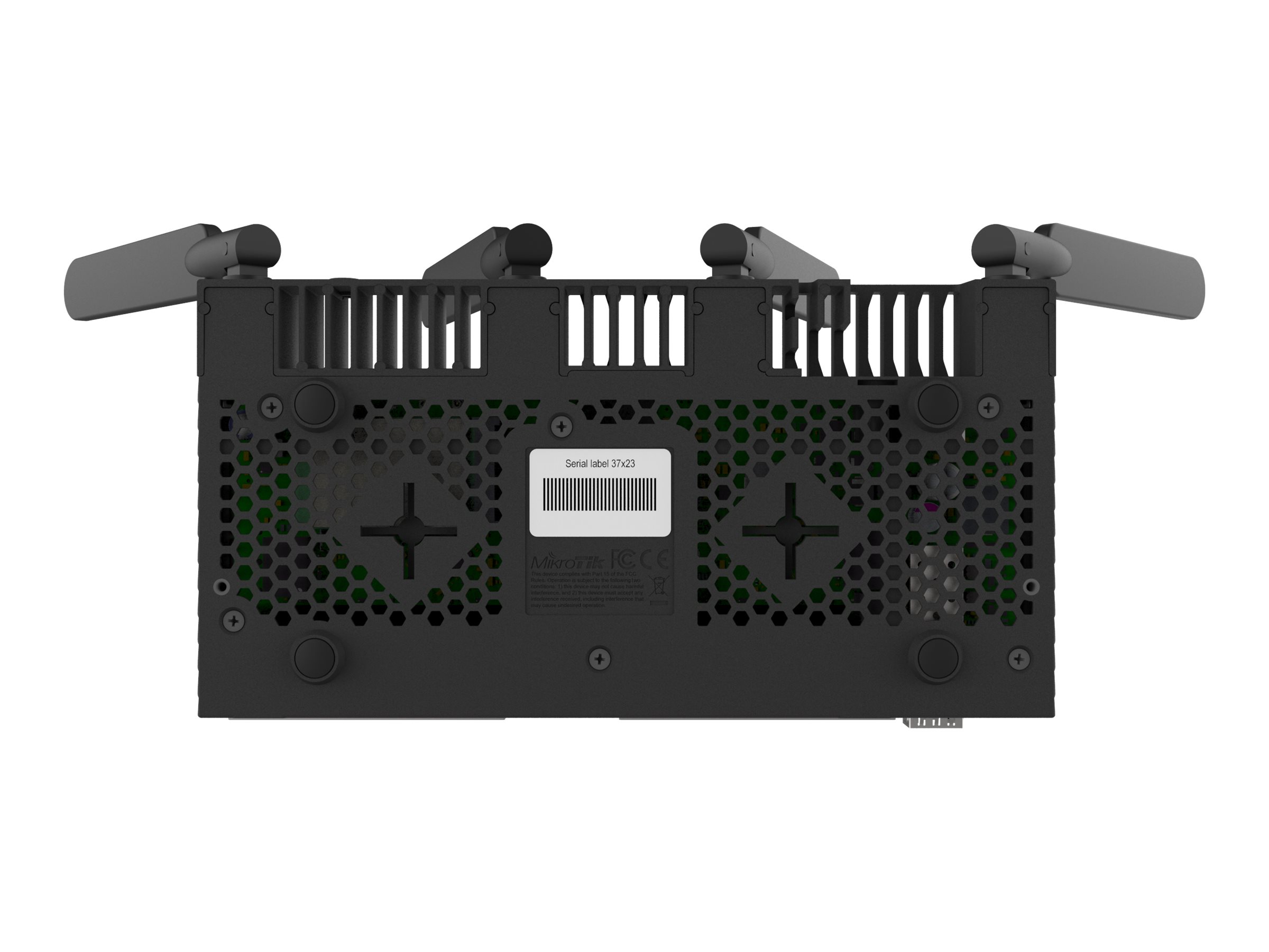 MikroTik RB4011iGS+5HacQ2HnD-IN - Wireless Router 10GbE, Ansicht 3