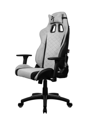 Arozzi Gaming Stuhl Avanti Ash SoftFabric, 120 kg, Gepolsterter Sitz, Gepolsterte Rückenlehne, Ansicht 3
