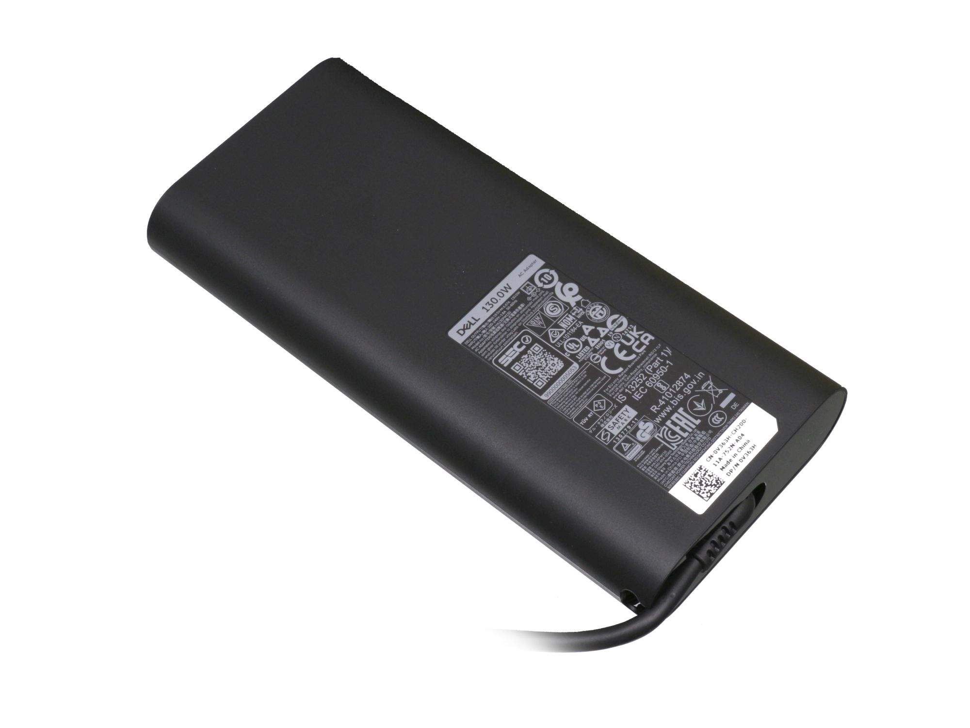 Dell 3 Prong AC Adapter - Netzteil - 130 Watt, Ansicht 2