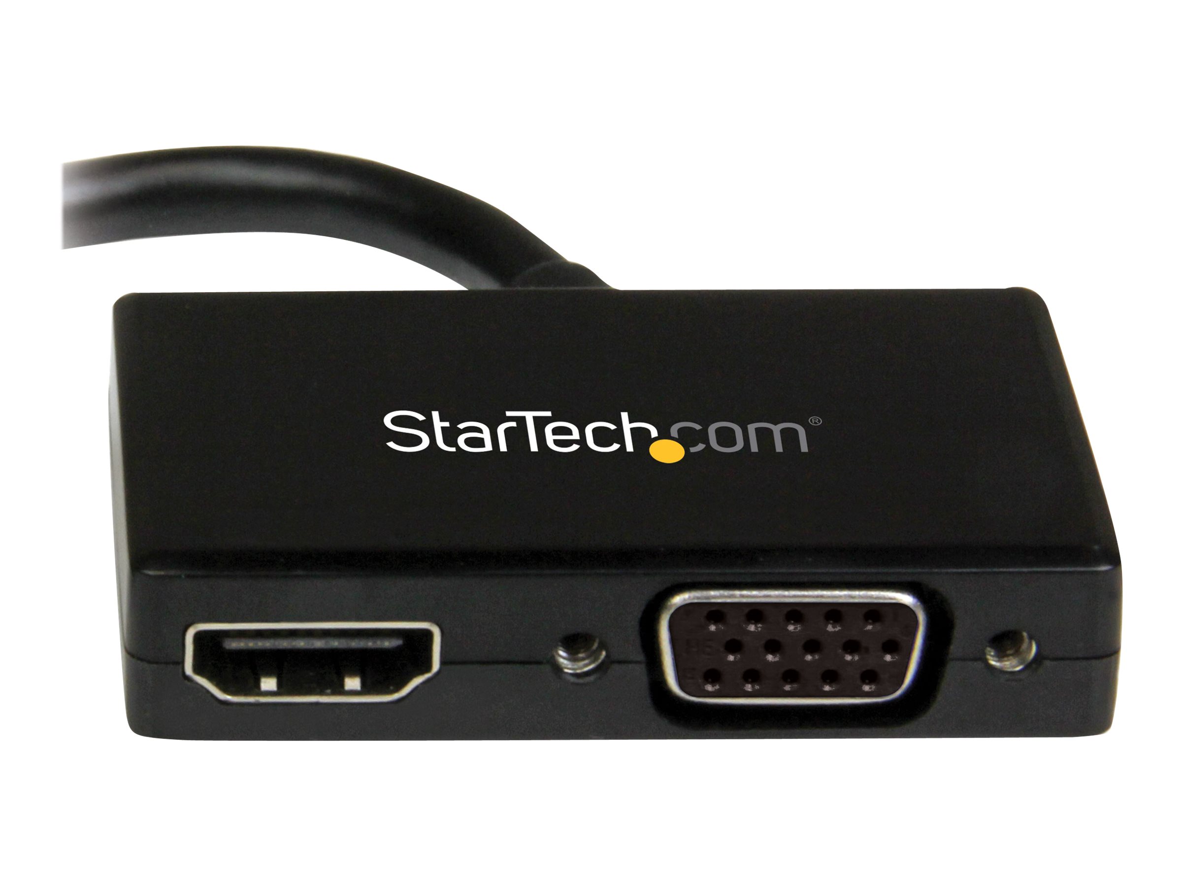 StarTech.com Reise AV Adapter: 2-in-1 Mini DisplayPort auf HDMI oder VGA Konverter