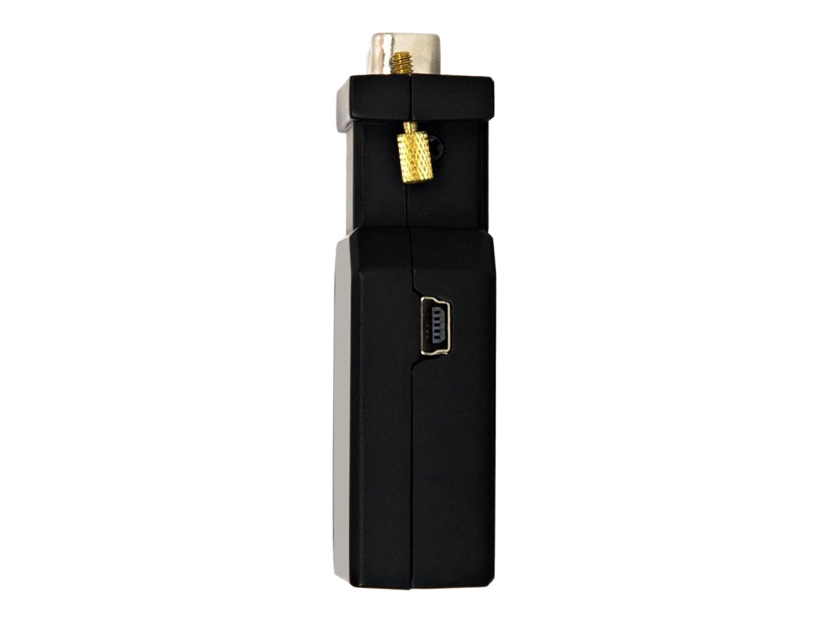 Techly Videoadapter - HD-15 (VGA), Mini-Stecker, Micro-USB Typ B zu HDMI weiblich, Ansicht 3