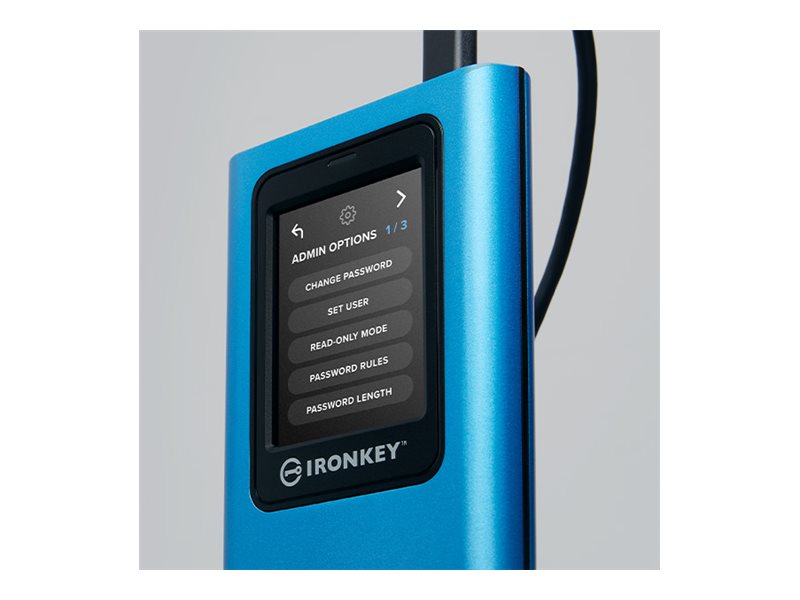Kingston IronKey Vault Privacy 80 - SSD - verschlüsselt - 960 GB - extern (tragbar), Ansicht 3